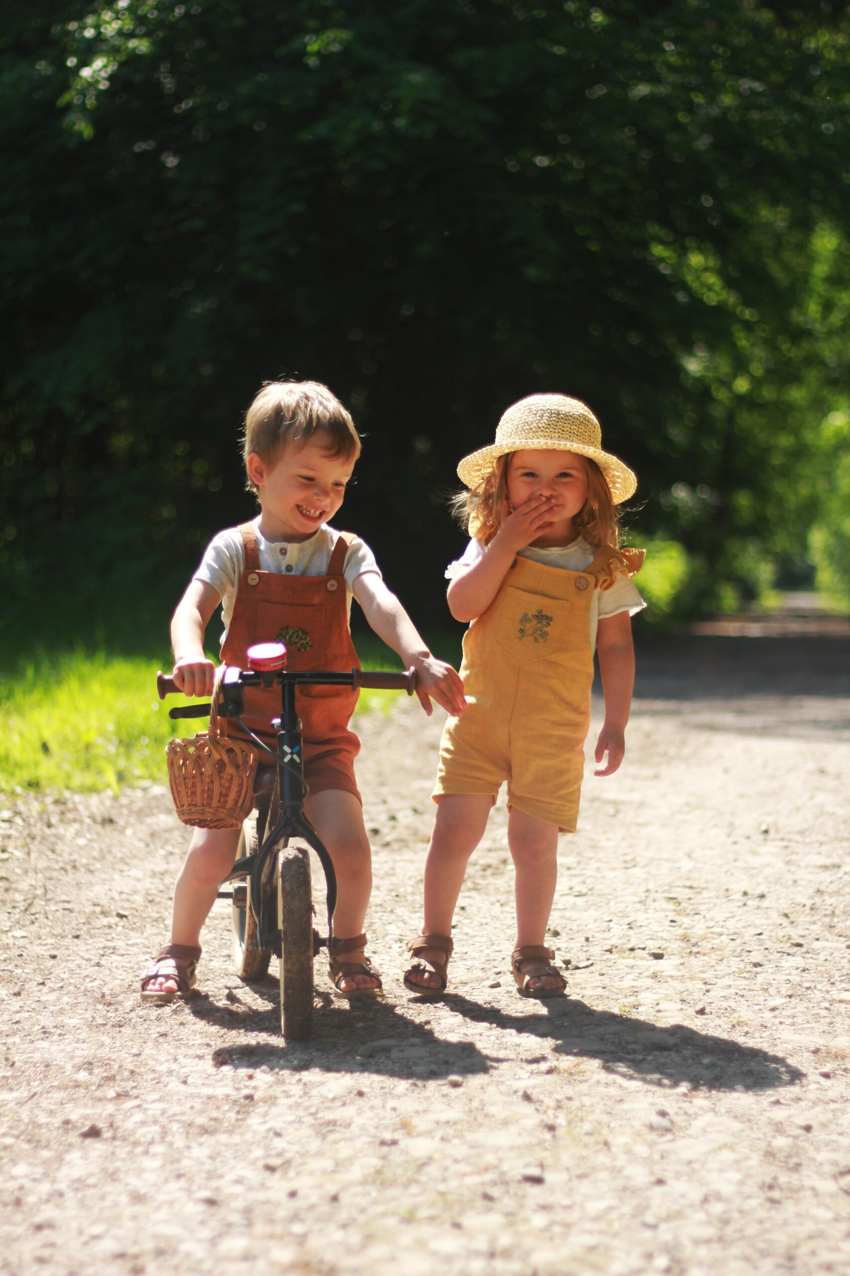 Ogrodniczki Józio - krótkie