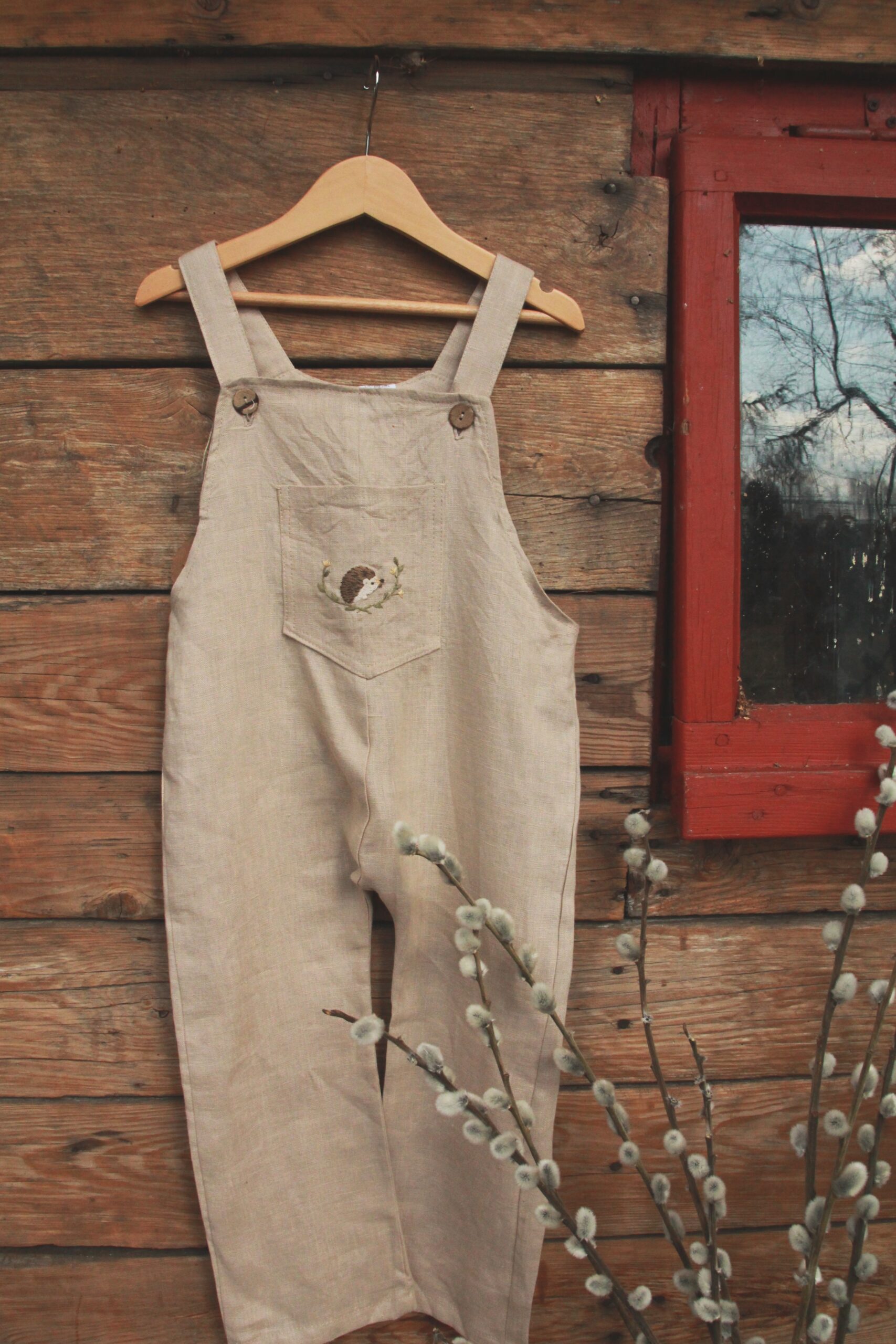 Ogrodniczki Józio długie- jeżyk- rozm. 104