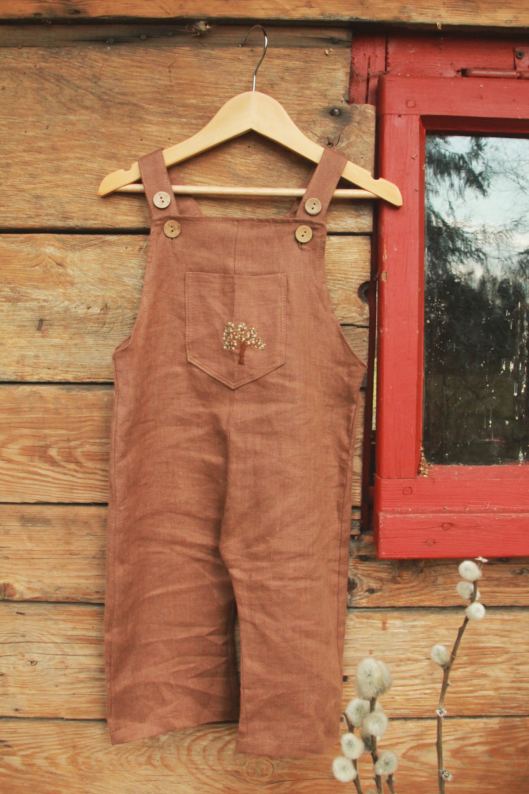 Ogrodniczki Józio długie- drzewo- rozm. 86