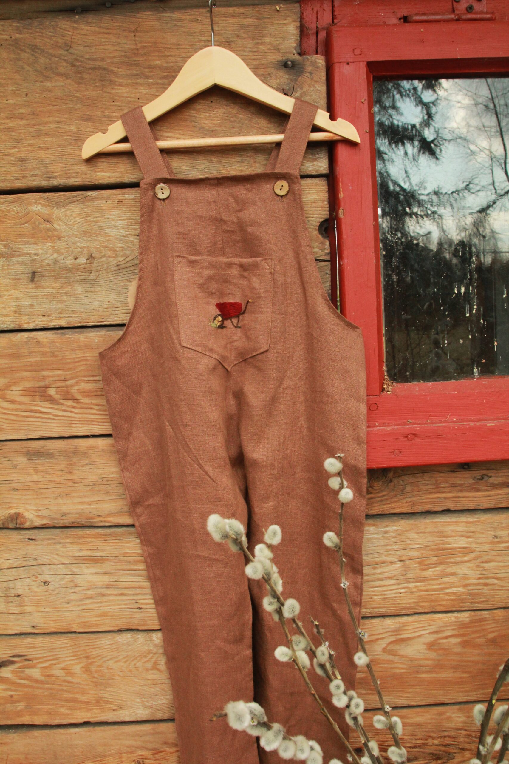 Ogrodniczki Józio długie- taczki- rozm. 122