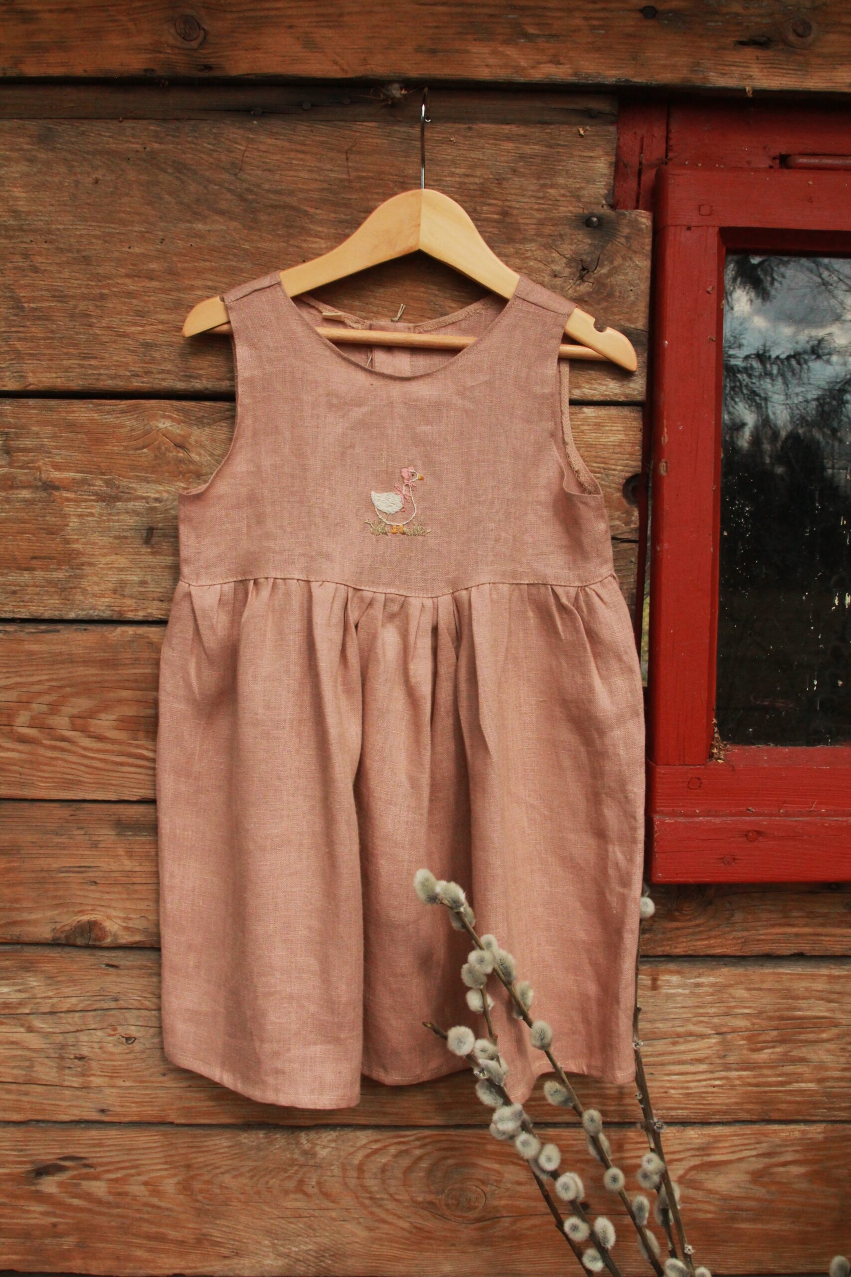 Sukienka Alicja- gąska- rozm. 98