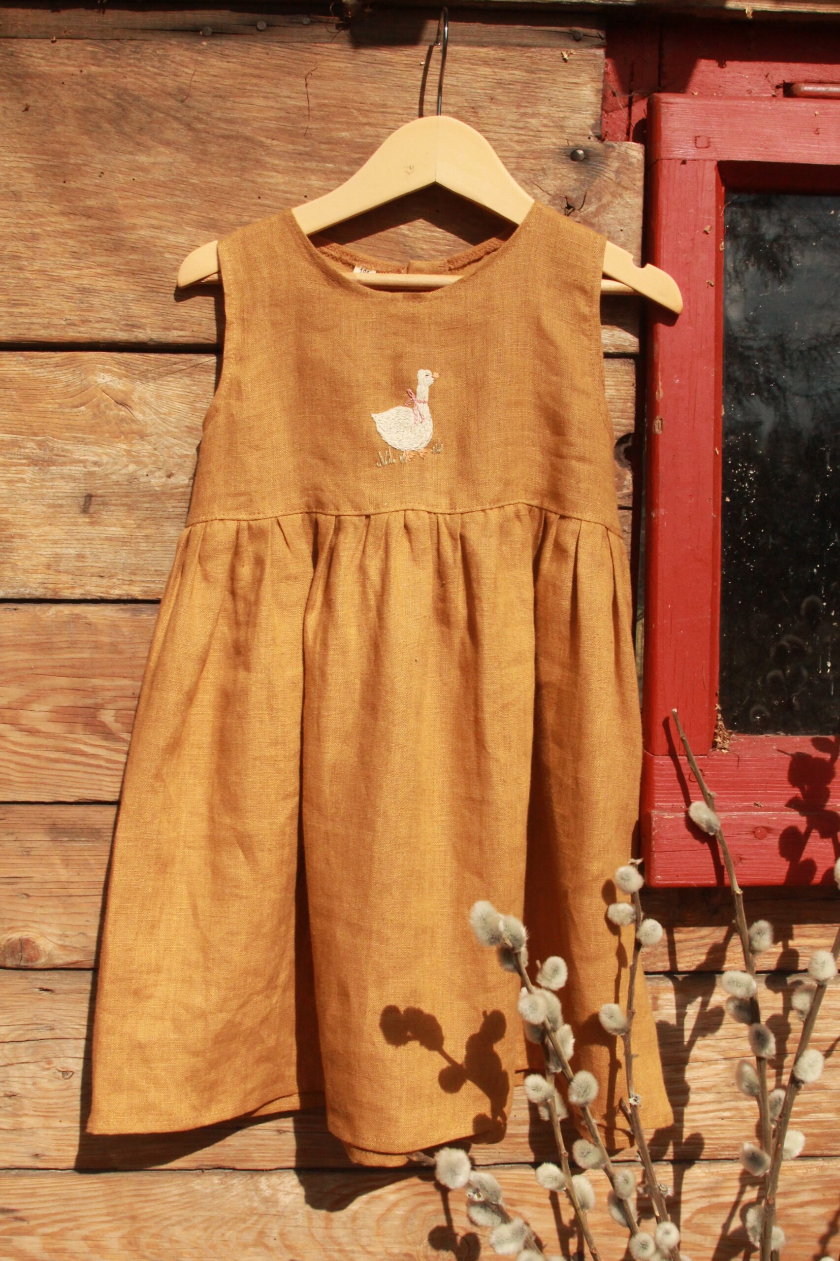 Sukienka Alicja- gąska- rozm.104