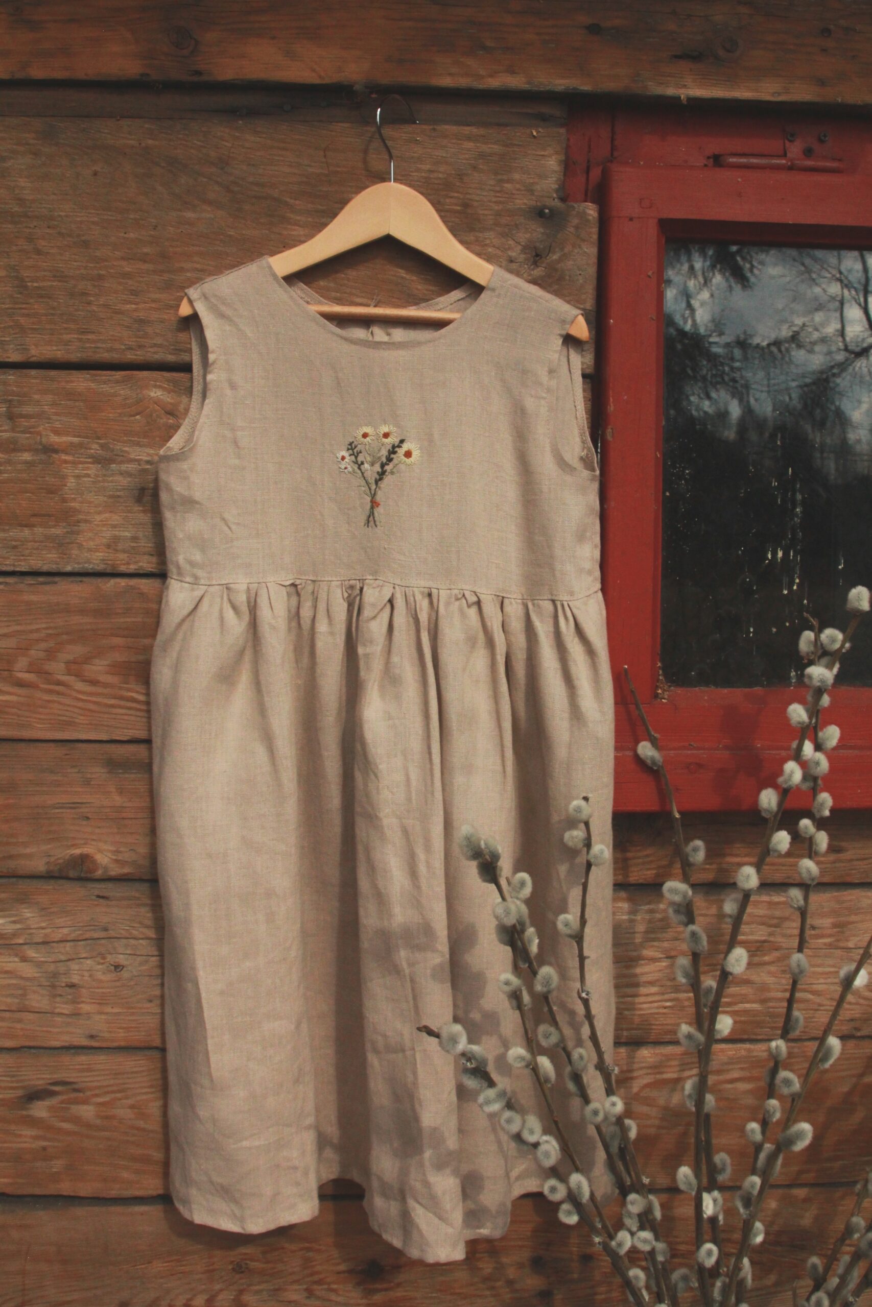 Sukienka Alicja- bukiet- rozm.128