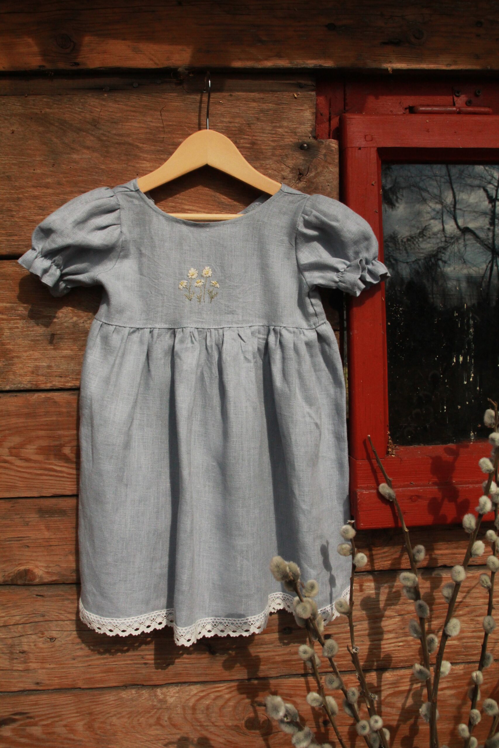 Sukienka Jagienka- rumianek- rozm. 92