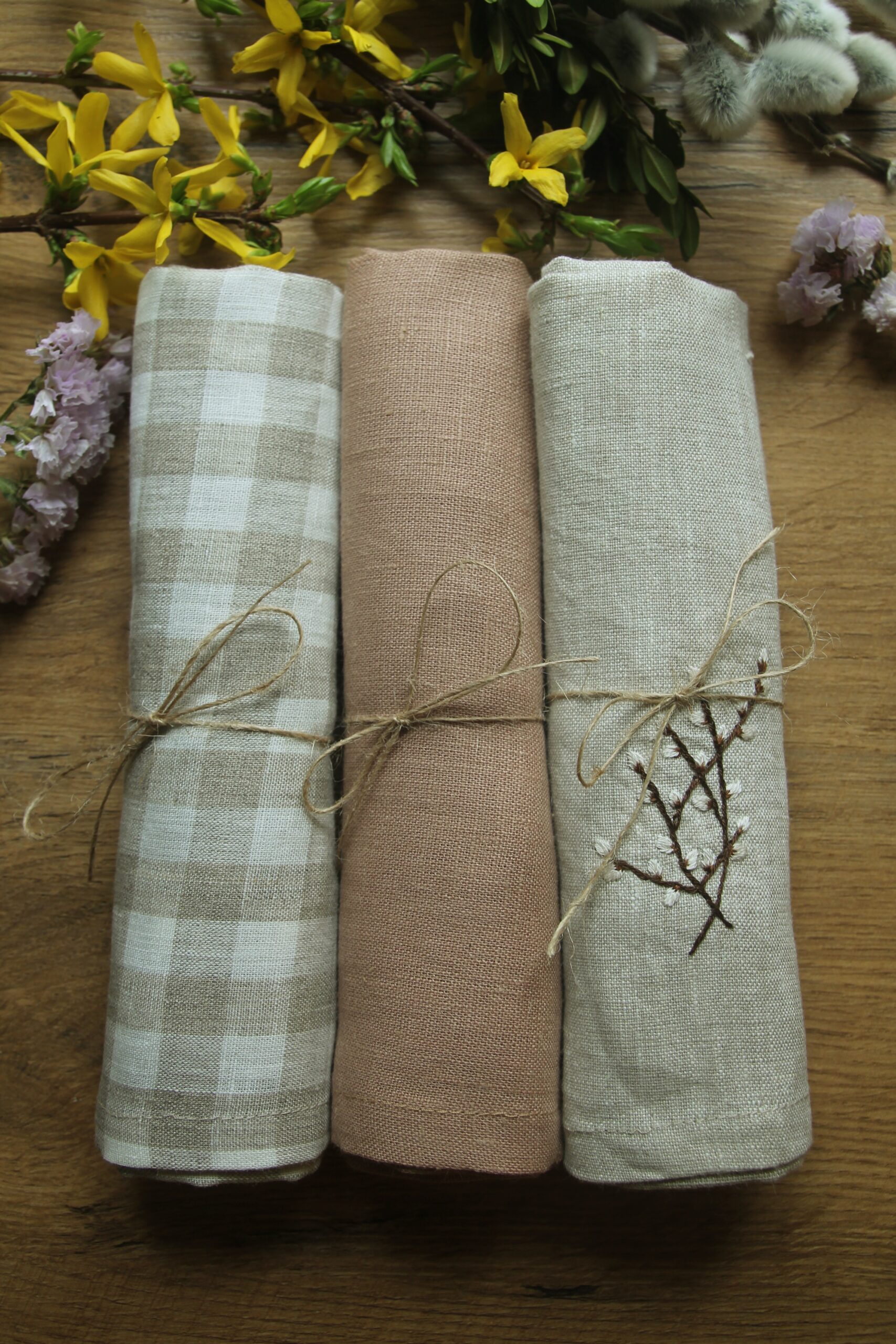 Wiosenny komplet ściereczek (3szt.)